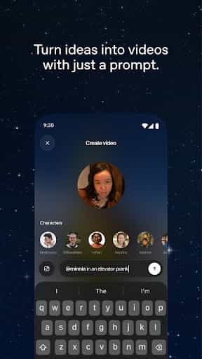 Sora by OpenAI screenshot 2