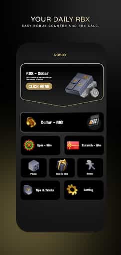 RBX Counters - Get Rbux Calc screenshot 1