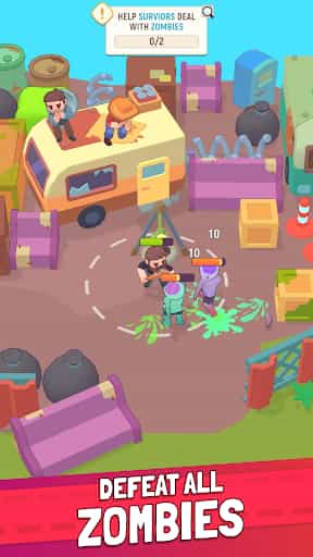 Last Stronghold: Idle Survival screenshot 1