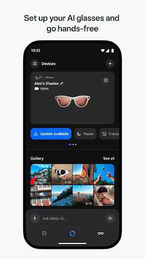 Meta AI - Vibes & AI Glasses screenshot 2
