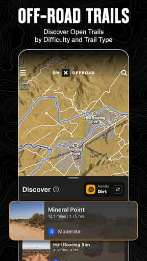 onX Offroad: Trail Maps & GPS screenshot 1