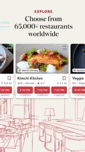 OpenTable screenshot 2