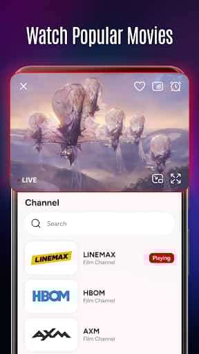 Live TV: Movies and TV Shows screenshot 2