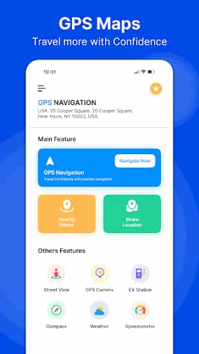 GPS Maps Navigation GPS Camera screenshot 2