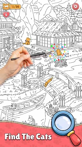 Find The Cat - Spot It! screenshot 2