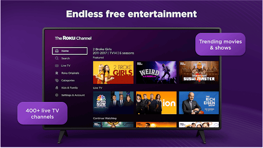 The Roku Channel screenshot 1