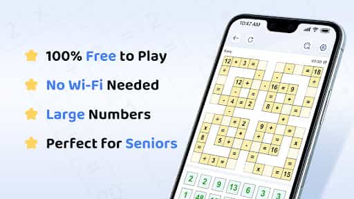 Crossmath® - Math Puzzle Games screenshot 1