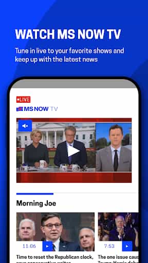 MS NOW: Watch Live News screenshot 2