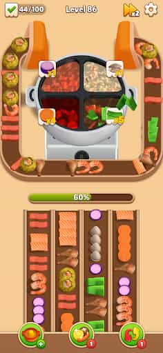 Hotpot Flow: Food Games screenshot 2