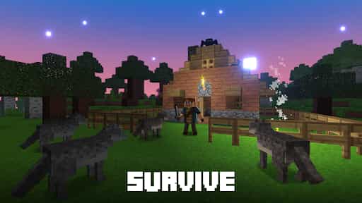 Block World 3D: Craft & Build screenshot 2