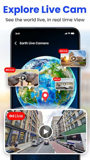 Satellite View Live Earth Map screenshot 1