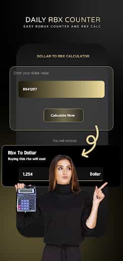 RBX Counters - Get Rbux Calc screenshot 2
