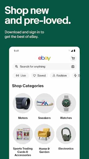 eBay online shopping & selling screenshot 1