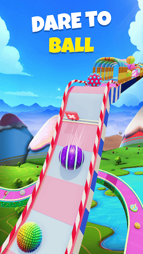 Candy Ball Run - Rolling Games screenshot 2