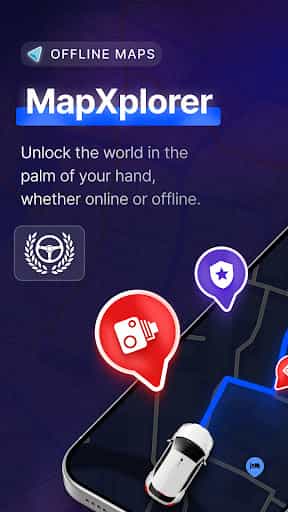 MapXplorer: Navigation, Radar screenshot 1