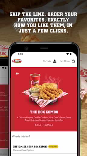 Raising Cane's Chicken Fingers screenshot 2