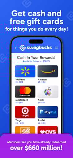 Swagbucks Play Games + Surveys screenshot 1