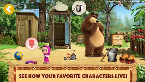 Masha and the Bear: My Friends screenshot 1