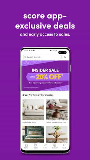 Wayfair - Shop All Things Home screenshot 1