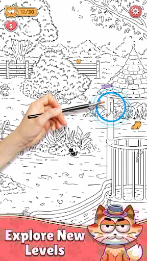 Find The Cat - Spot It! screenshot 1