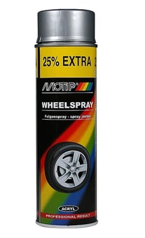 picture of Motip Wheel Spray Silver 500ml - [SAX-M04007]