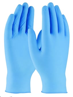 picture of Hantex® Nova - Nitrile Food Safe Blue Disposable Gloves - Box of 50 Pairs - UC-NOVA