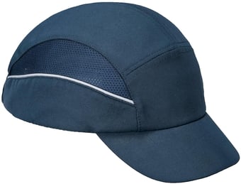 picture of Portwest PS59 Navy Blue AirTech Bump Cap Standard Peak - [PW-PS59NAR]