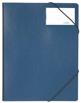 picture of Durable Folder With Elastic Holders A4 Blue - [DL-232007]