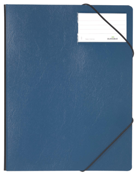 Picture of Durable Folder With Elastic Holders A4 Blue - [DL-232007] - (DISC-W)