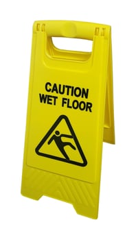 picture of A Frame 'Caution Wet Floor' Sign - [HT-A-FRAME2]