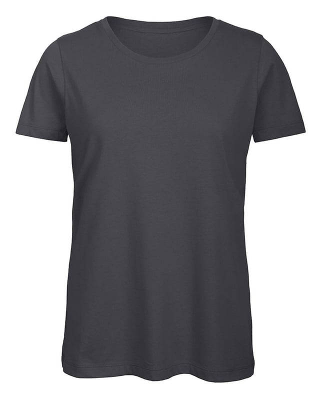 picture of B&C Women's Organic Inspire Tee - Dark Grey - BT-TW043-DGRY