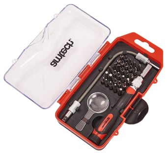picture of Amtech 33 Piece Precision Screwdriver and Bit Set - [DK-L1967]