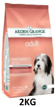 picture of Arden Grange - 2kg Adult Salmon & Rice Dry Dog Food - [CMW-AGDAS2]