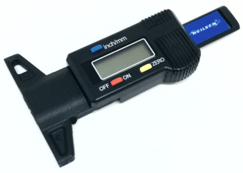 Picture of Tyre Tread Depth Gauge - Digital - Not MOT Approved - [PSO-CT2540]