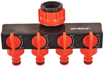 picture of Amtech 4 Way Tap Connector - [DK-U2512]