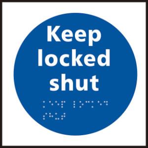 picture of Keep locked shut – Taktyle (150 x 150mm) - SCXO-CI-TK0201BSI