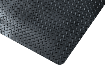 Picture of Kumfi Tough Premium Anti-Fatigue Mat Black - 120cm x 23m Roll - [BLD-KU475BL]