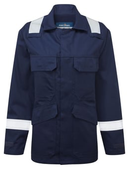 picture of Portwest FR740 - Bizflame Work FR Women's Jacket - Navy - PW-FR740NVR
