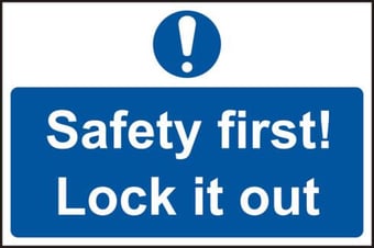 Picture of Spectrum Safety First! Lock It Out - RPVC 300 x 200mm - SCXO-CI-13892