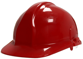 Picture of Centurion 1125 - Red Safety Helmet - Full Peak - Slip Ratchet - [CE-S03CRA]