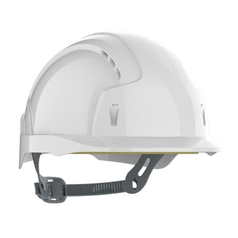 picture of JSP EVOLite® Safety Helmet Slip Ratchet Vented White - [JS-AJB160-000-100]