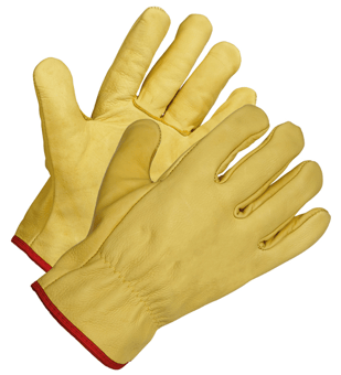 picture of Himalayan H310 Premium Drivers Leather Gloves Yellow - BR-H310YL