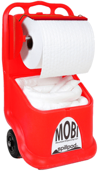 picture of Spillpod Mobi 2 Absorbent Cart - Oil & Fuel - [FN-SM2OF]