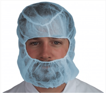 picture of Detectable Disposable Balaclava Hood - Pack of 100 - Colour Blue - [DT-441-T009-P01]
