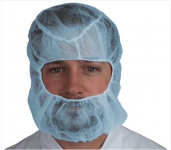 Picture of Detectable Disposable Balaclava Hood - Pack of 100 - Colour Blue - [DT-441-T009-P01]