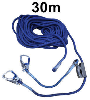 picture of IKAR Adjustable Work Positioning & Fall Restraint System - Length 30m - EN1891 & EN358:2002 - [IK-2WPK3000]