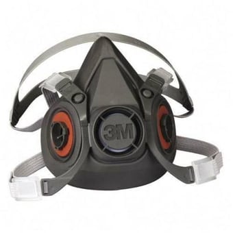 Picture of 3M 6000 Reusable Low Maintenance Series Half Mask - Size Medium - [3M-6200] - (PS)