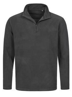 Picture of Stedman Grey Steel Outdoor Half Zip Fleece  - AP-ST5020-GRYSTL - (DISC-R)