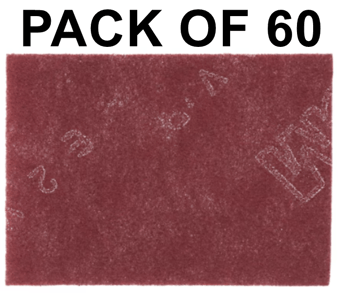 picture of Scotch-Brite Hand Pad 7447 - 158 mm x 224 mm - A VFN - Pack of 60 - [3M-5303]