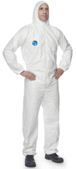 picture of Tyvek 200 EasySafe Hooded Coverall - White - DU-ESA550